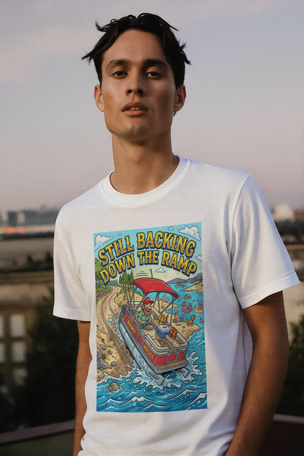 Boating for men Still Backing Down The Ramp Shirt