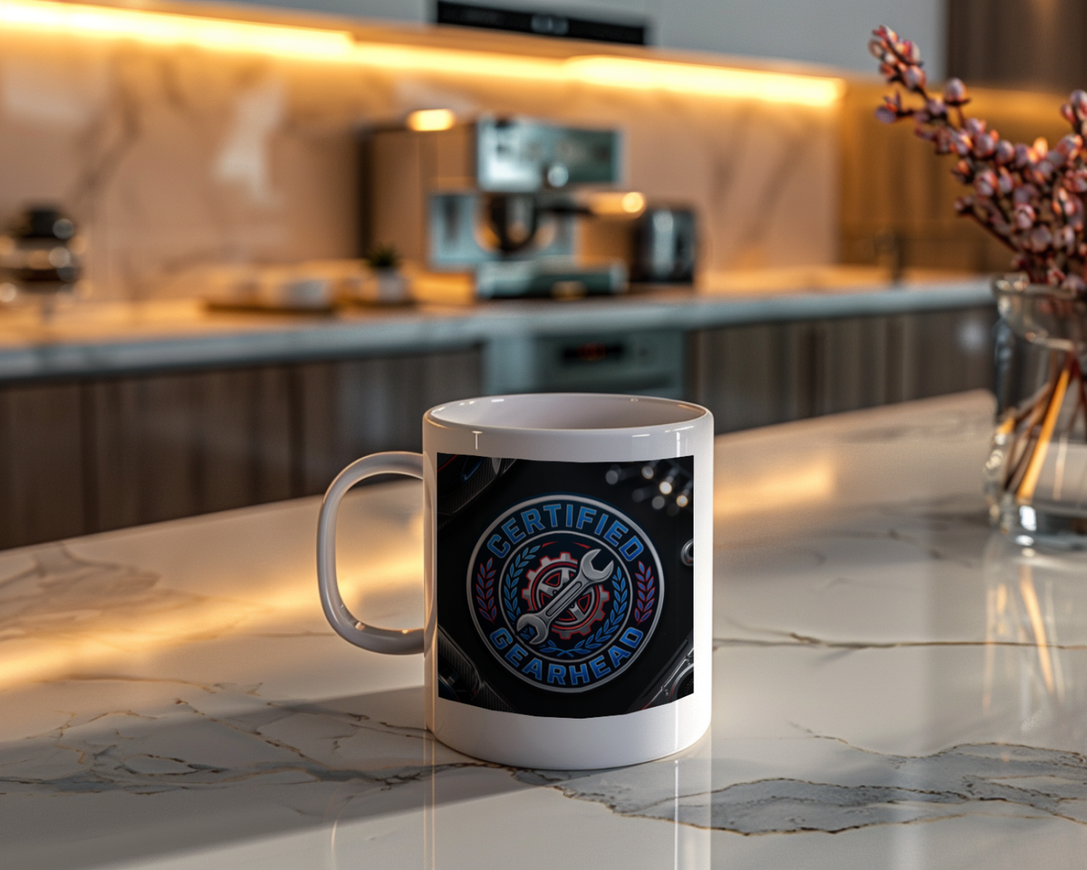 Car Guys Mug for Gearhead Lovers Unique Coffee Cup