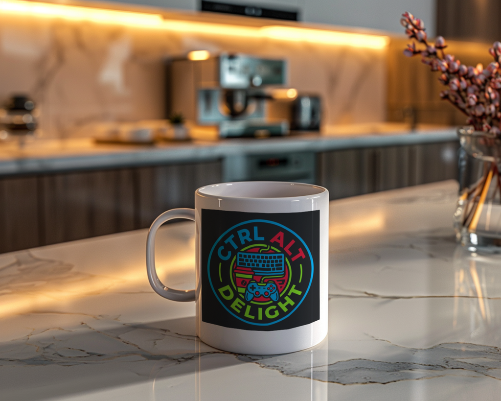 Tech Guy Ctrl Alt Delight Mug for Coffee Lovers