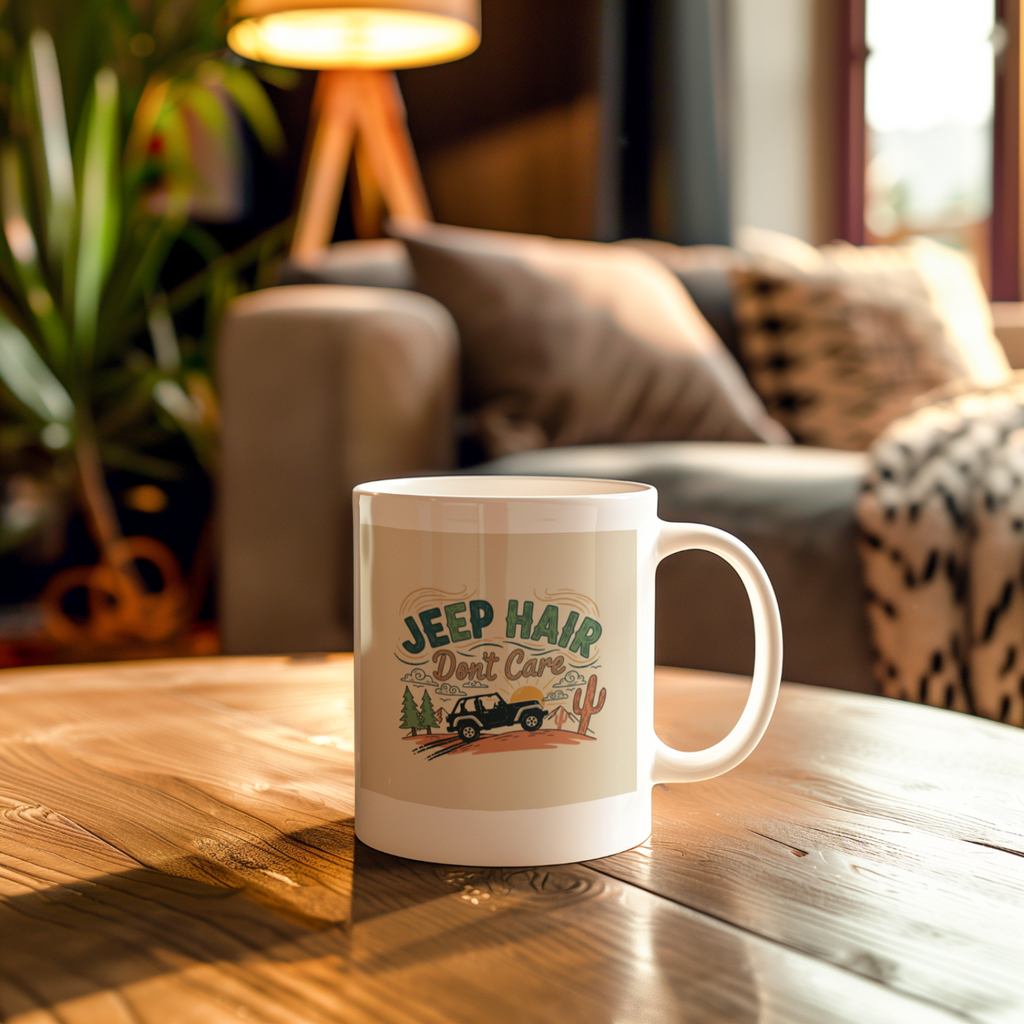 Gift for jeep owners: Jeep Hair Dont Care