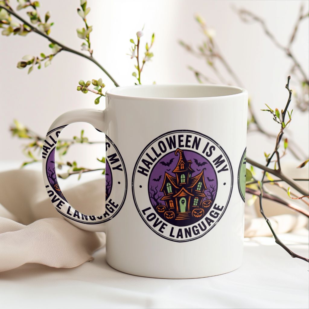 Halloween Lover Mug: Halloween Is My Love Language