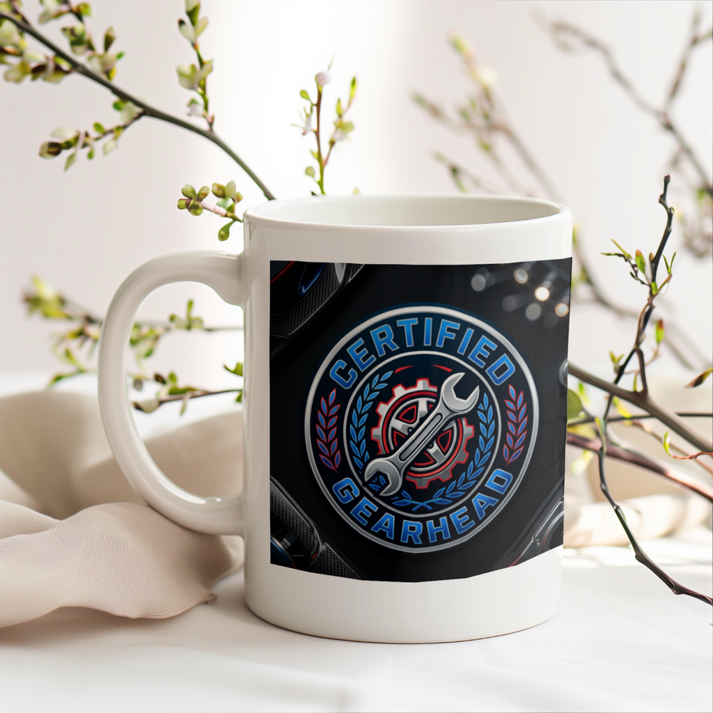 Car Guys Mug for Gearhead Lovers Unique Coffee Cup