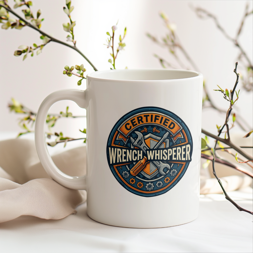 Mechanic for Men Mug Wrench Whisperer Coffee Cup