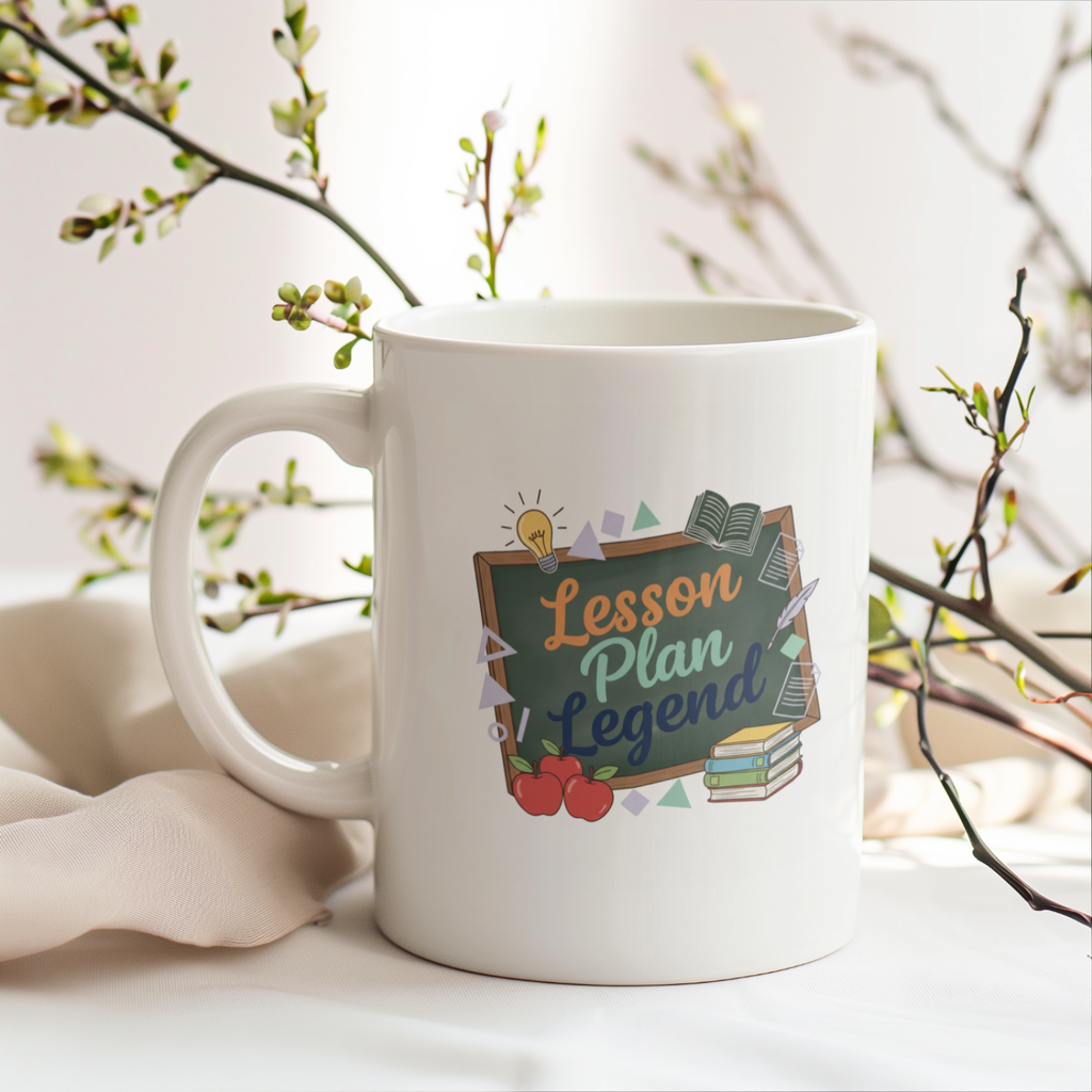 Funny gifts for teachers Lesson Plan Legend Teacher Mug