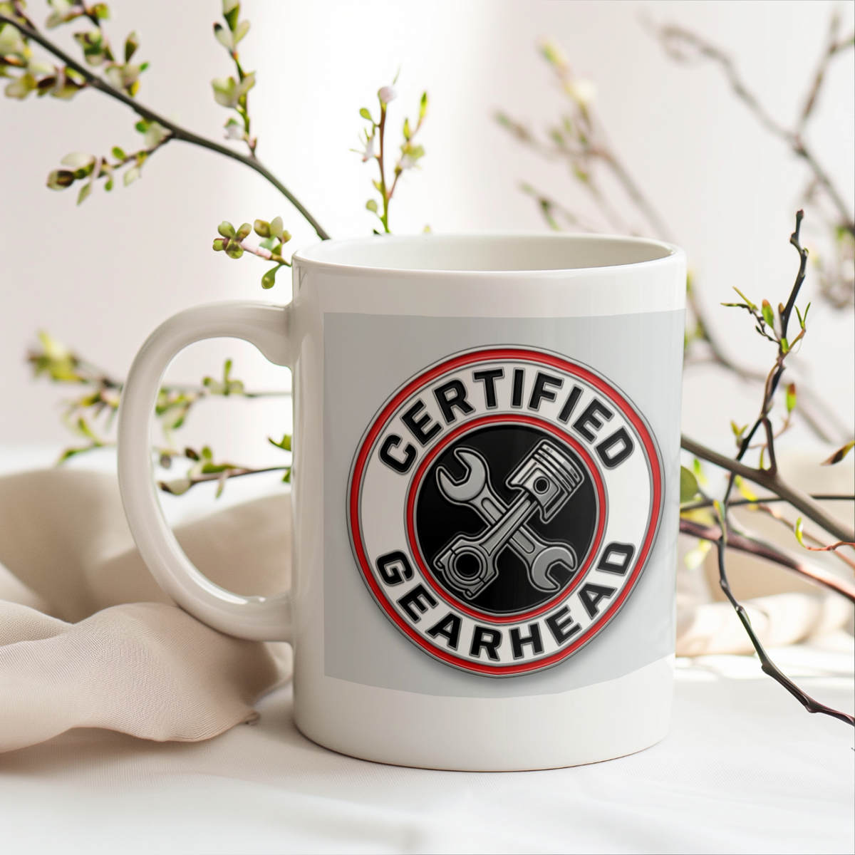 Car Guys Gearhead Coffee Mug for Enthusiasts