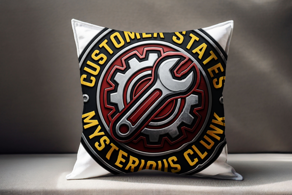 Mechanic for Men Pillow Customer States Mysterious Clunk