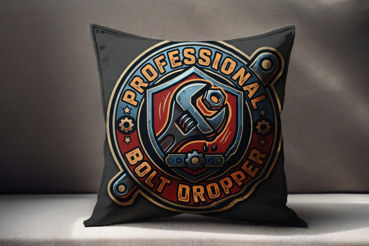 Mechanic for Men Professional Bolt Dropper Pillow