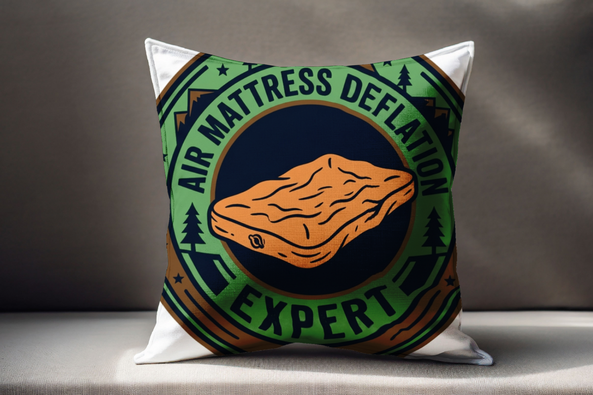Camping for men Air Mattress Deflation Expert Pillow