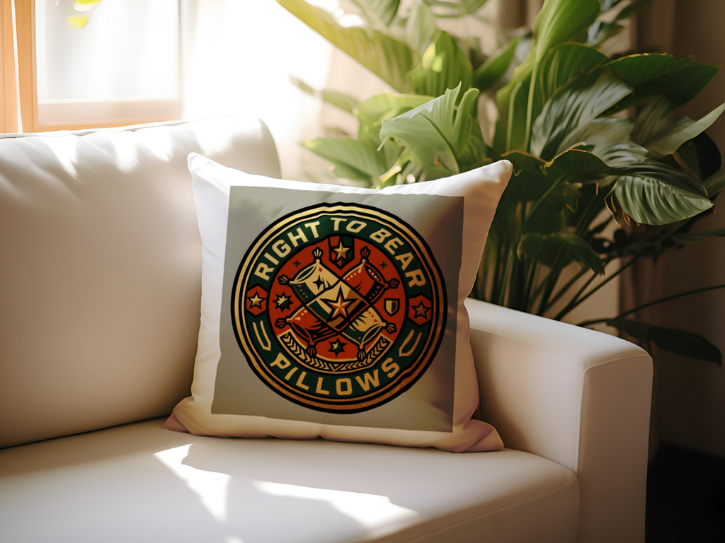 Gun owners Right To Bear Pillows Comfy Decorative Cushion