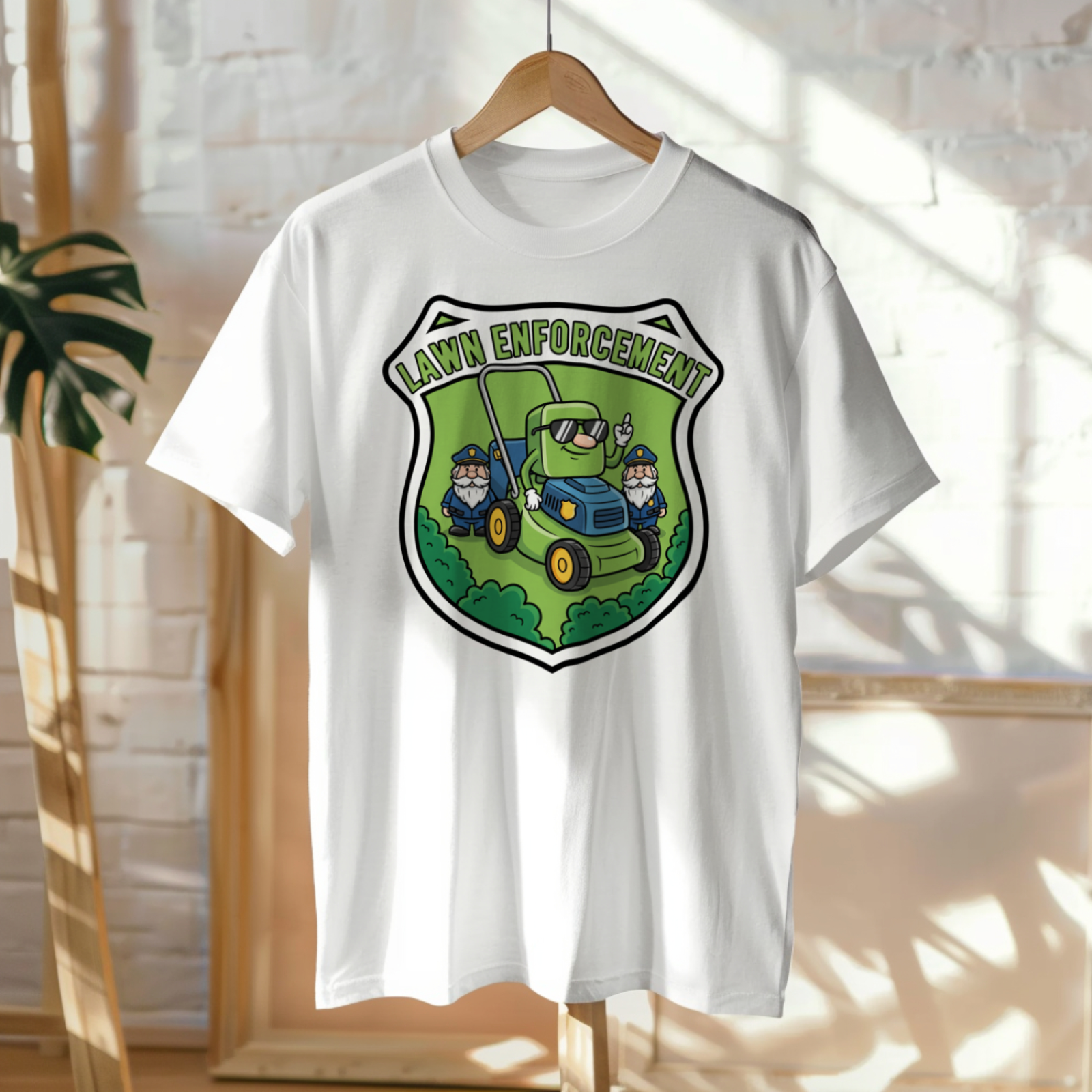 Fathers Day Gift: Lawn Enforcement Shirt