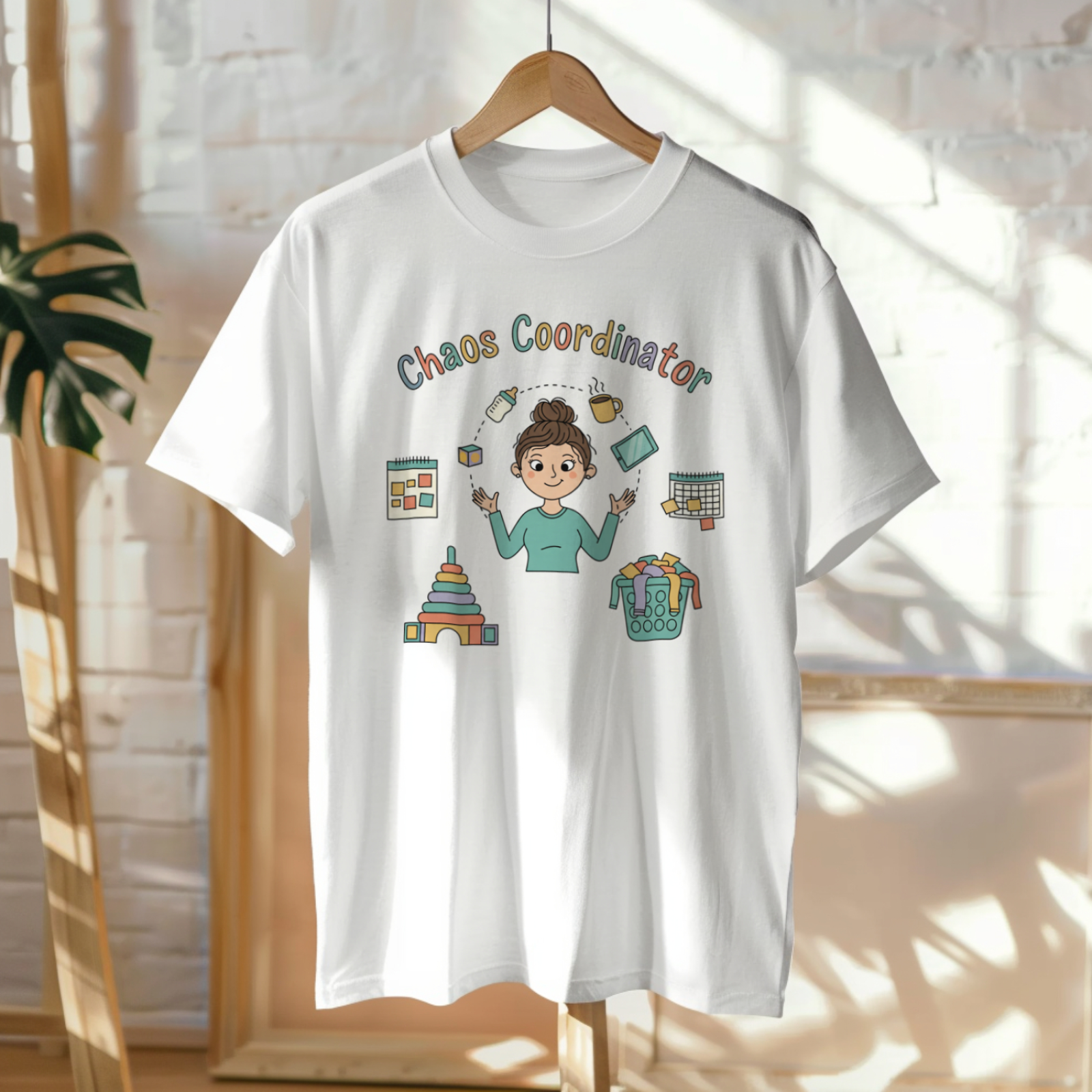 Mother Day Gift: Chaos Coordinator Shirt for Women Moms
