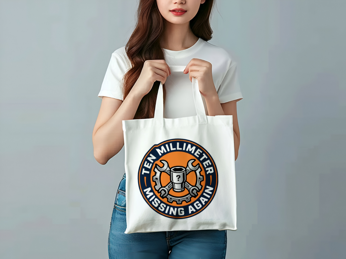 Mechanic for Men Ten Millimeter Missing Again Tote Bag