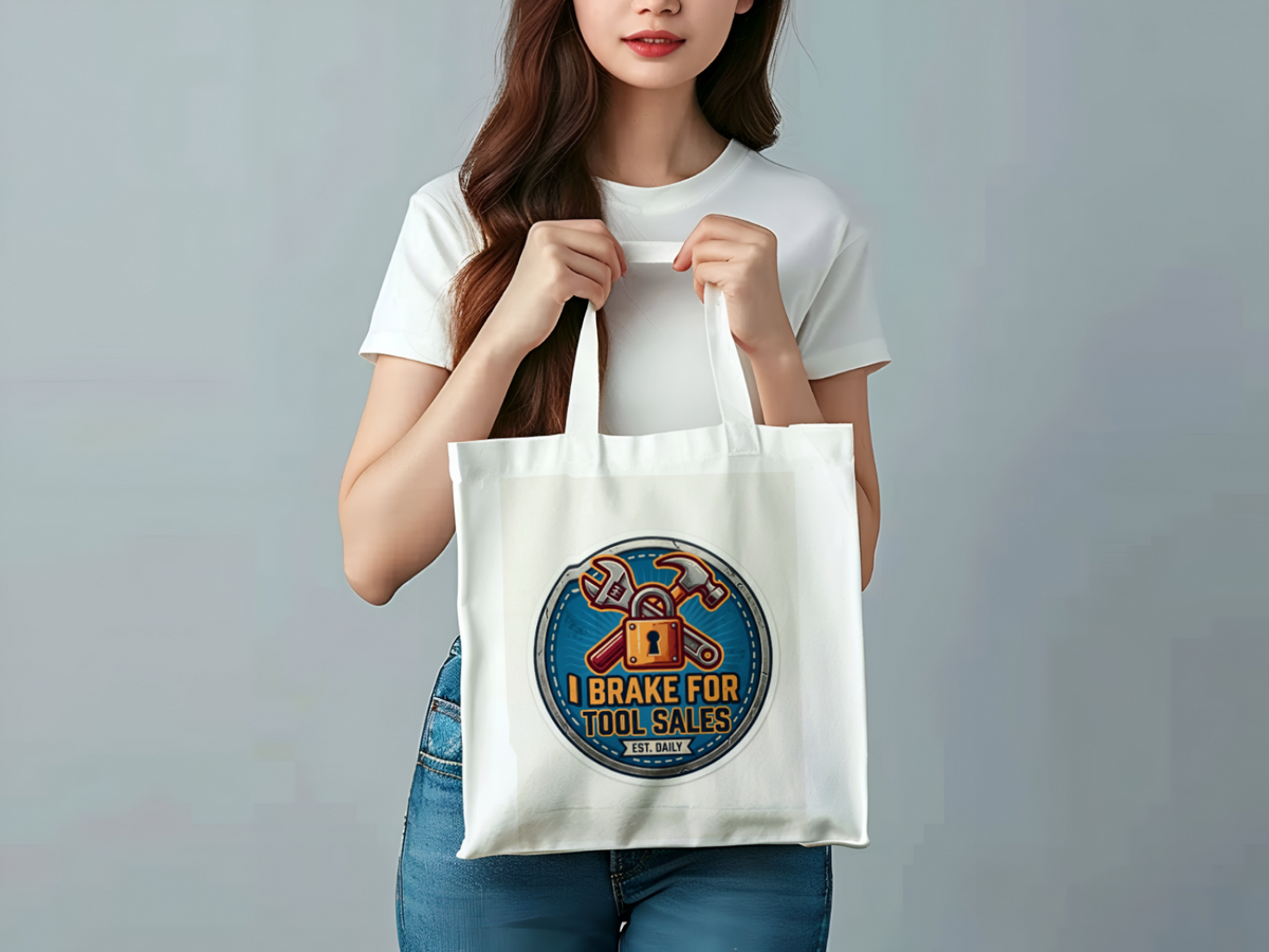 Mechanic For Men I Brake For Tool Sales Tote Bag
