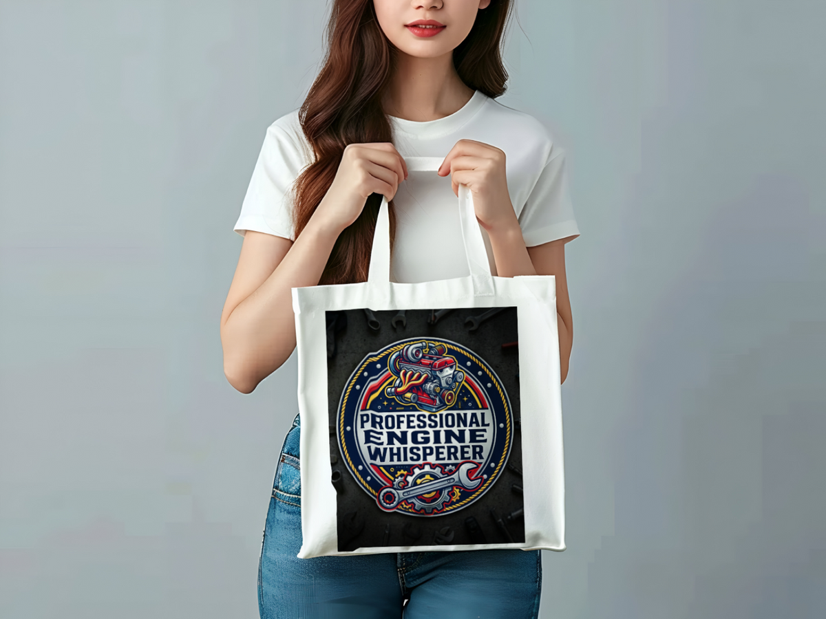 Mechanic for men Professional Engine Whisperer Tote Bag