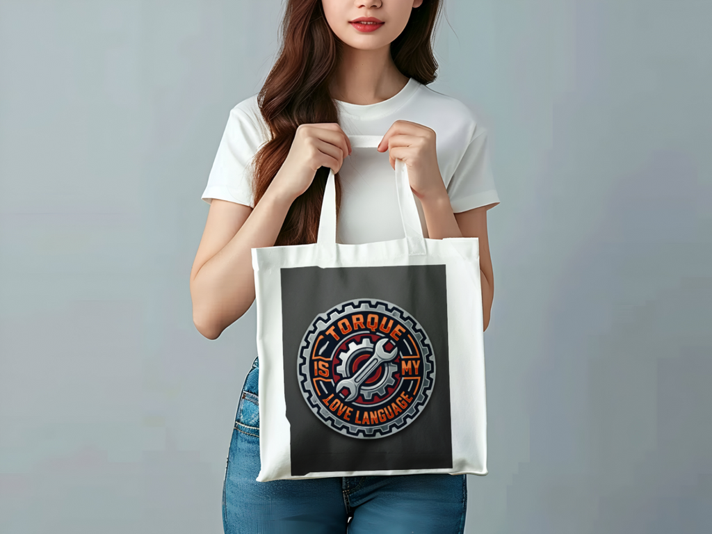 Mechanic for Men Tote Bag Torque Is My Love Language