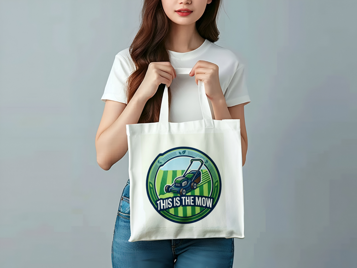 Landscaper for men This Is The Mow Tote Bag