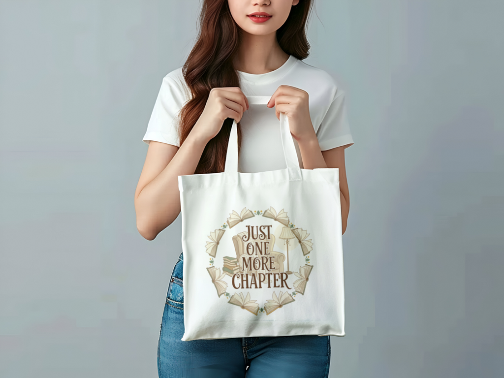 Gifts for book lovers Just one more chapter Tote Bag