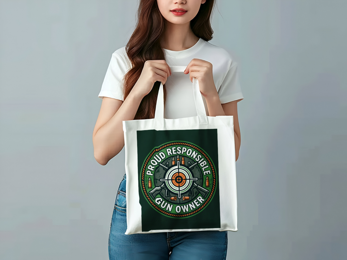 Gun Owners Proud Responsible Gun Owner Tote Bag