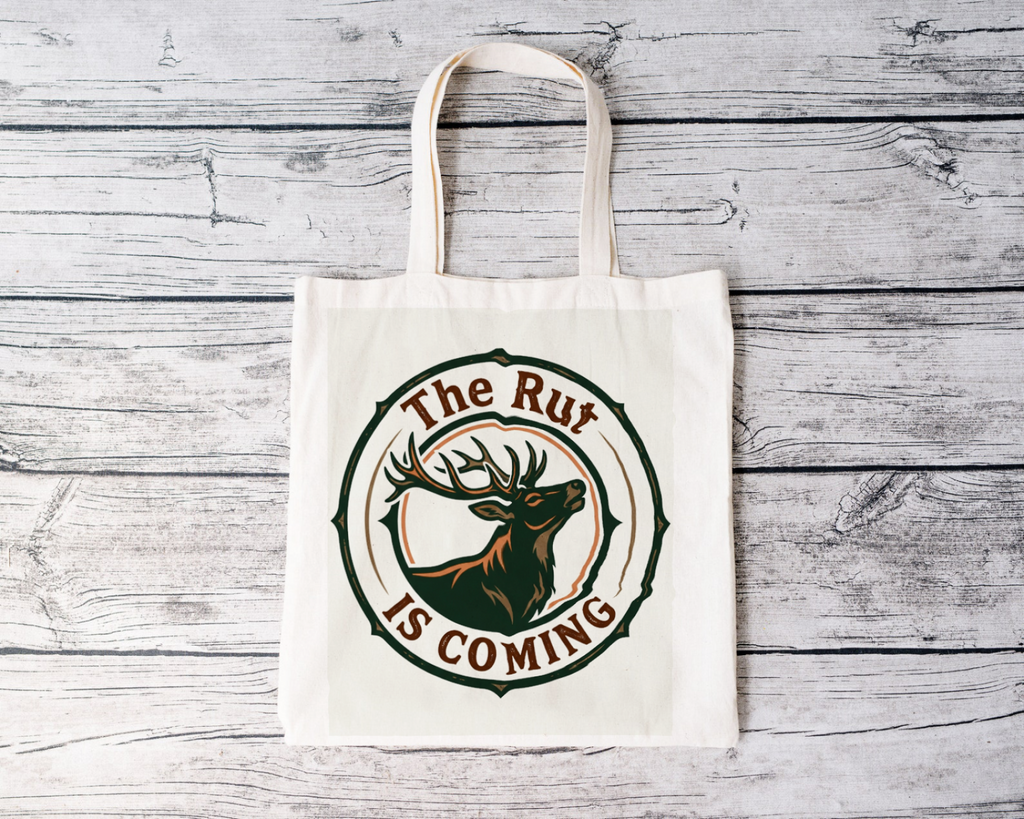 Hunters Tote Bag The Rut Is Coming Deer Season Prep Essential