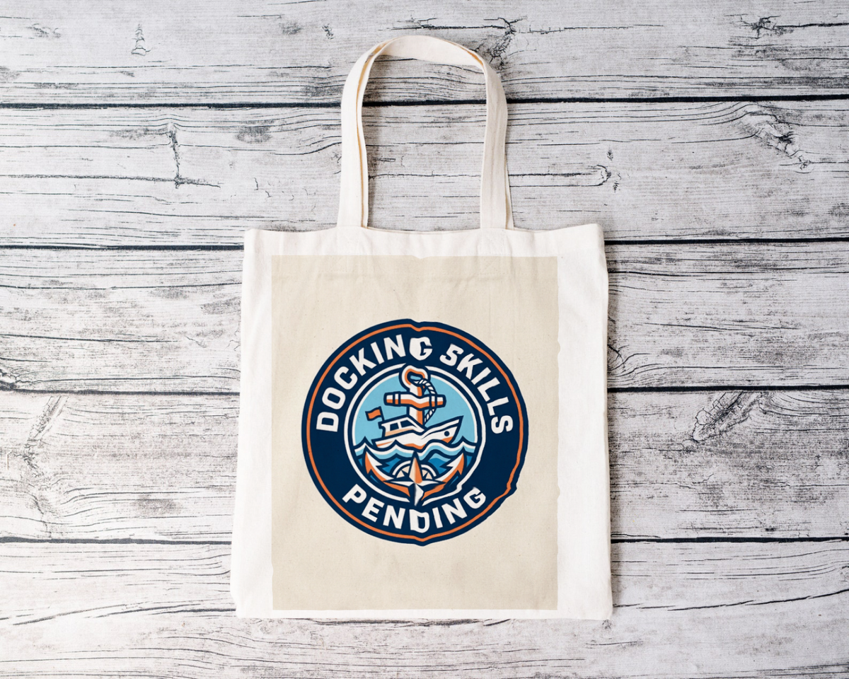 Boating for Men Docking Skills Pending Tote Bag Casual Carryall