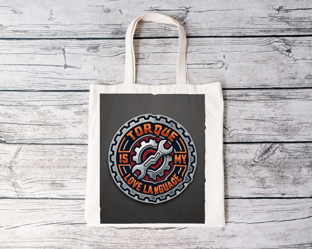 Mechanic for Men Tote Bag Torque Is My Love Language