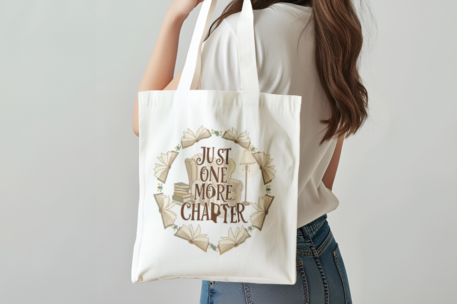Gifts for book lovers Just one more chapter Tote Bag