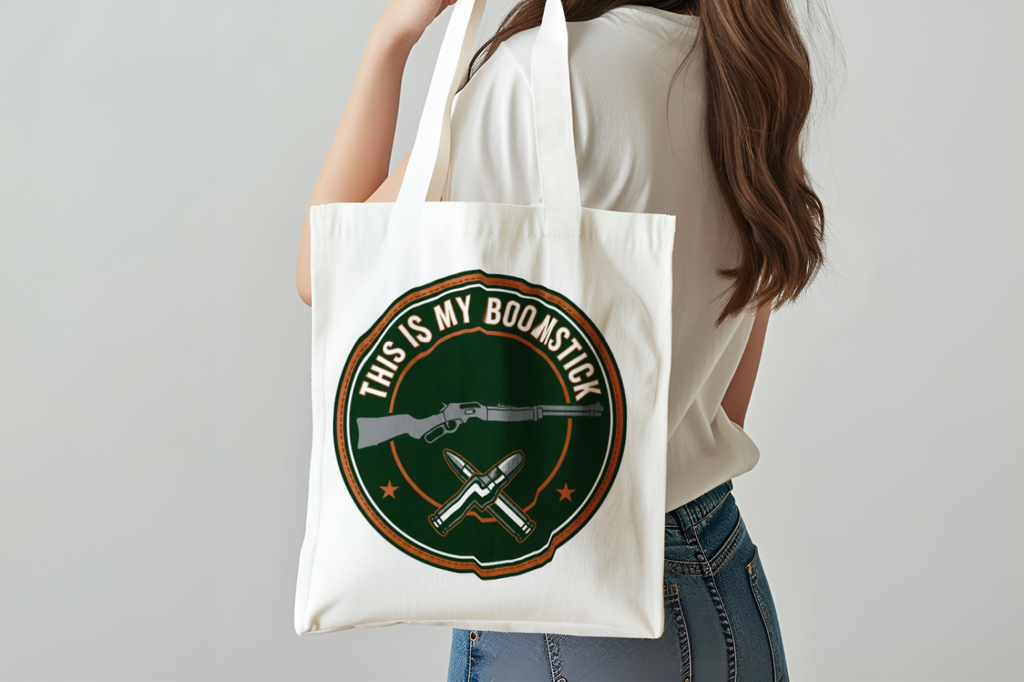 Gun Owners This Is My Boomstick Canvas Tote Bag