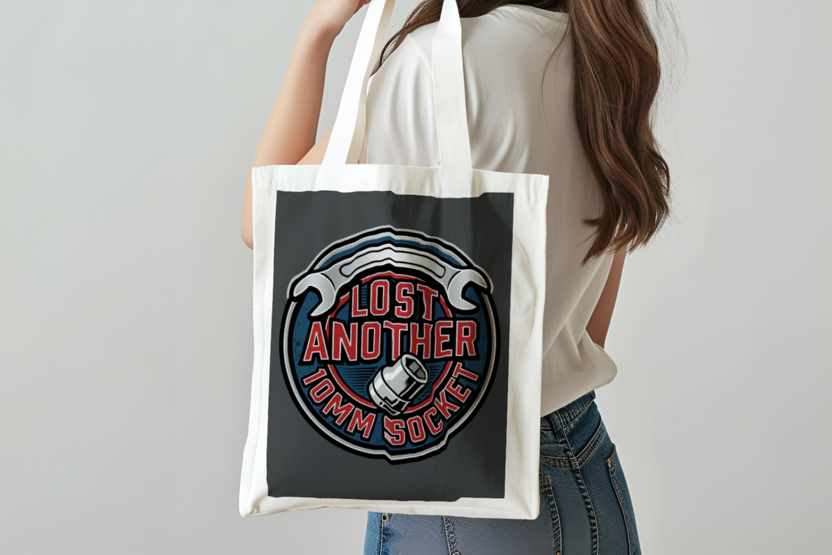 Mechanic for men Lost Another 10mm Socket Tote Bag