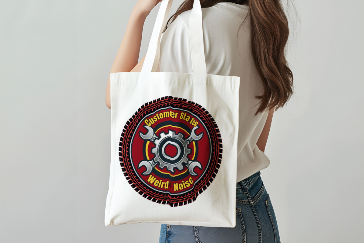 Mechanic for Men Tote Bag Customer States Weird Noise