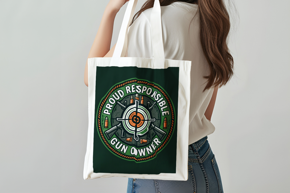 Gun Owners Proud Responsible Gun Owner Tote Bag
