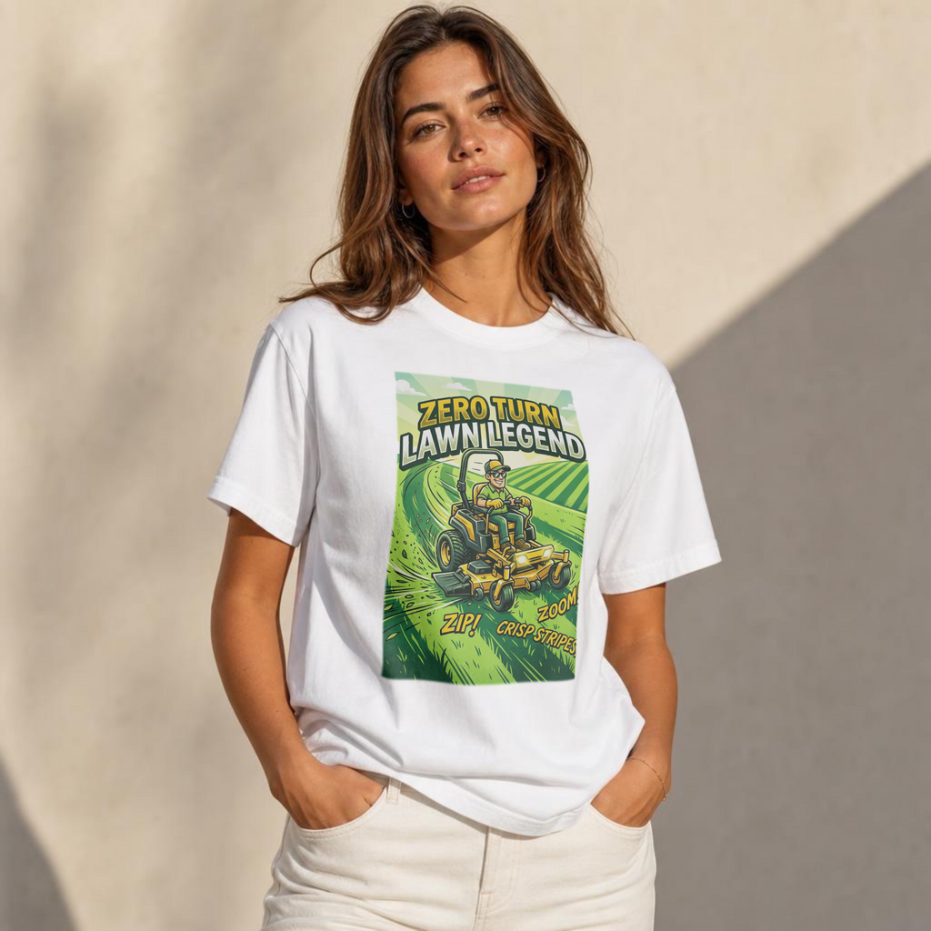 Landscaper for Men Zero Turn Lawn Legend Shirt