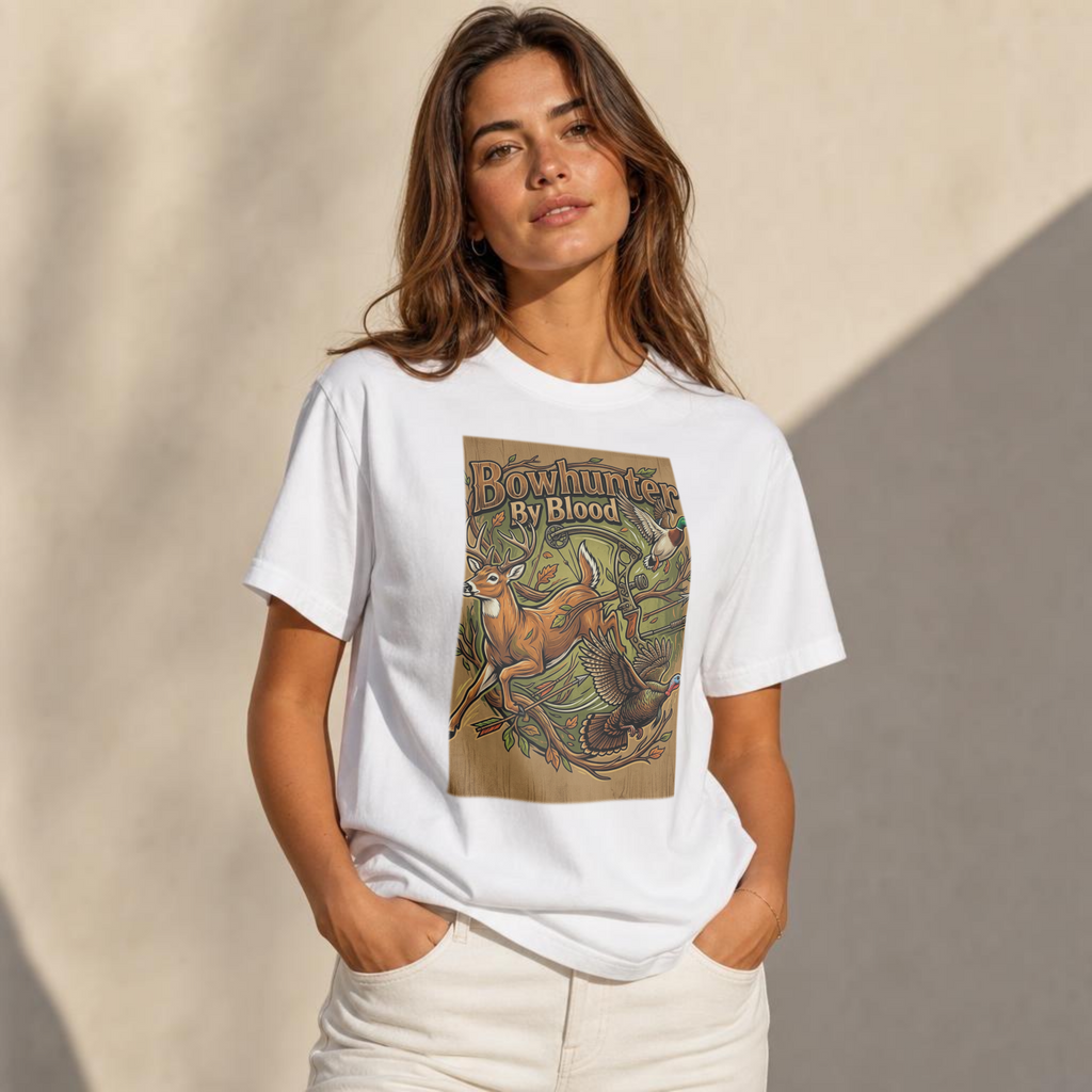 Hunters Shirt Bowhunter By Blood Classic Archery Tee